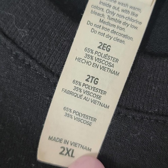 Notorious RBG T-Shirt Black Short Sleeve 2X Ruth Bader Ginsburg Liberal Democrat - Picture 6 of 7